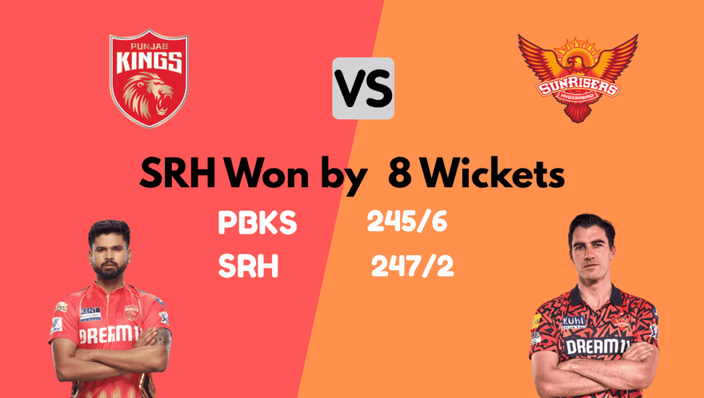 PBKS vs SRH