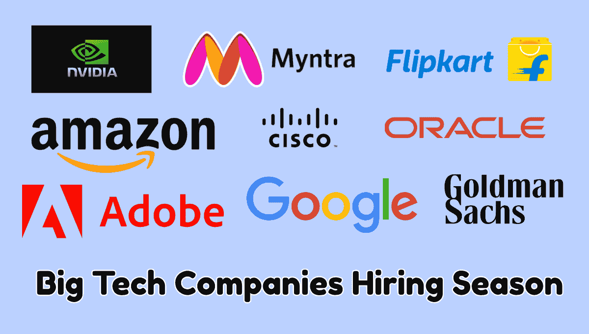 Big Tech Companies Hiring Seasons, Companies hire in this Month